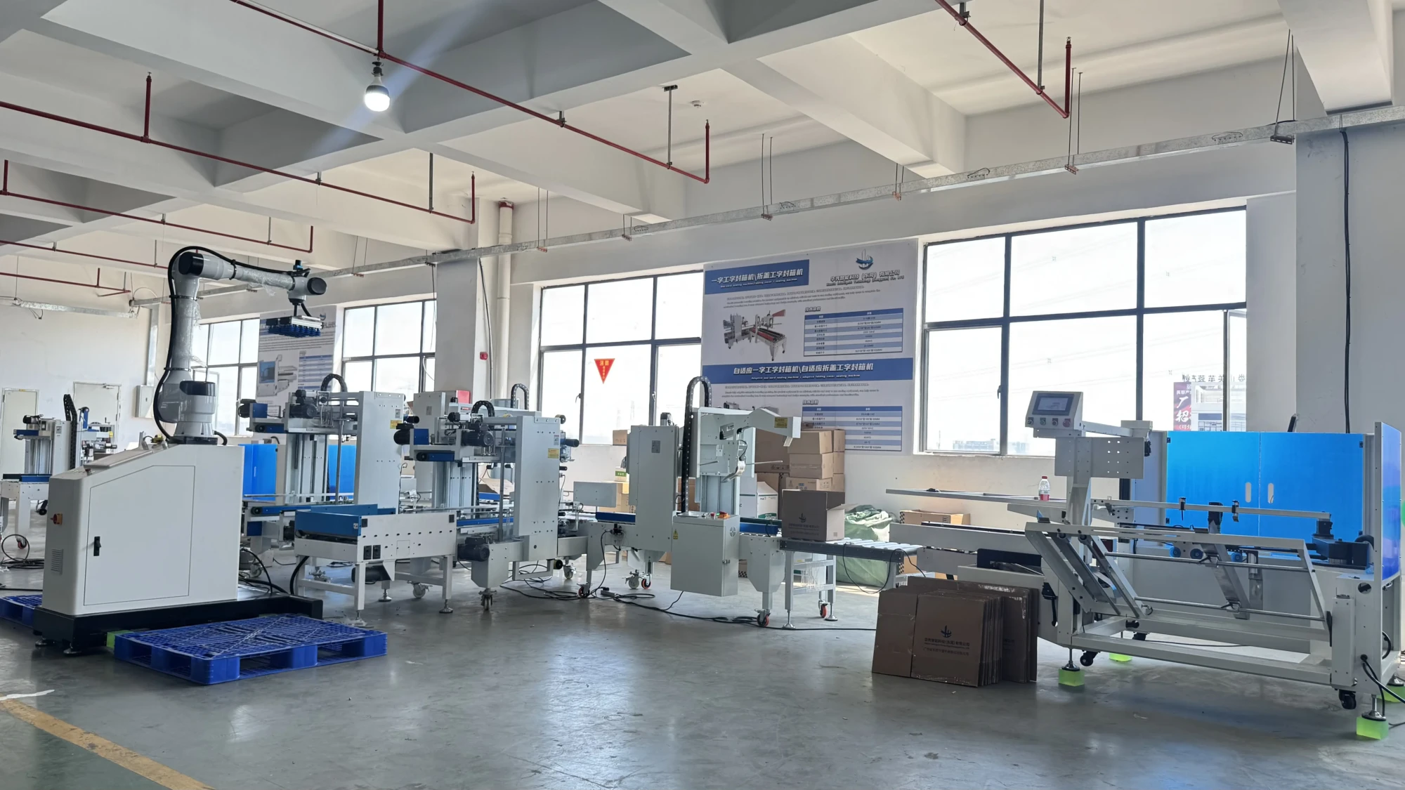 Pallet Changers Robot Arm