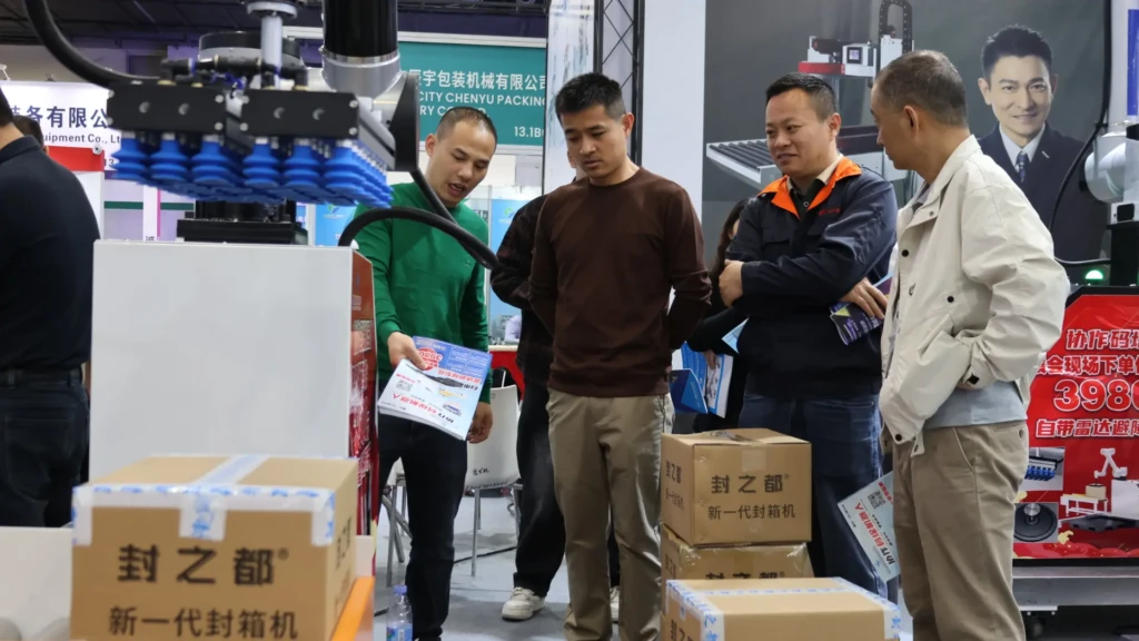 Automatic Robot Palletizing